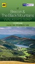 AA Walker's Map - Brecon & The Black Mountains