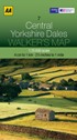 AA Walker's Map - Central Yorkshire Dales