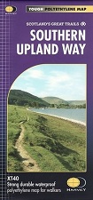 Southern Upland Way - Harvey Map