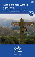 Lake District and Cumbria Cycle Map