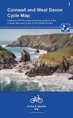 Cornwall & West Devon Cycle Map