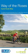 Official Way of the Roses cycle route map - Morecambe to Bridlington