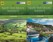 AA Walker's Map Set - North York Moors