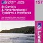 OS Landranger Map 157 St David�s & Haverfordwest