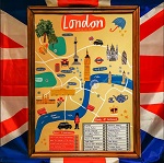 London Scratch Off Map