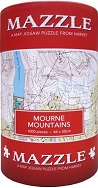Mourne Mountains: Mazzle Map Jigsaw Puzzle