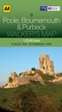 AA Walker's Map - Poole, Bournemouth & Purbeck